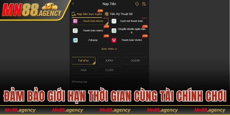 Biện pháp cụ thể đảm bảo cá cược có trách nhiệm